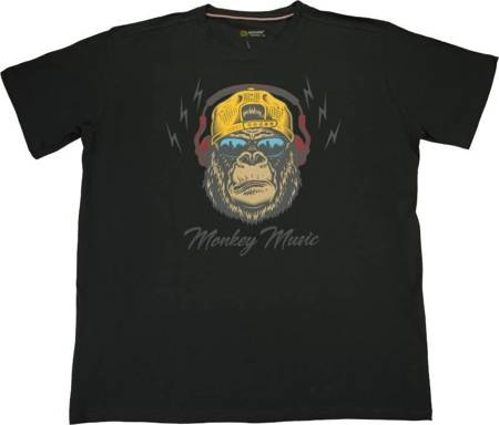 Duży T-shirt BH 7013 Czarny