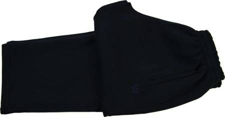 Ciepłe Spodnie Dresowe BH760 Granat
