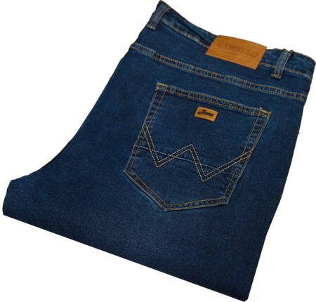 Duże Spodnie Jeans GEMELLO 7086