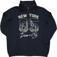 Duża Bluza z Kapturem 706 Granat