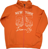 Duża Bluza z Kapturem 706 Orange