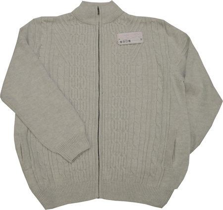 Duży Sweter Triko 790 Popiel