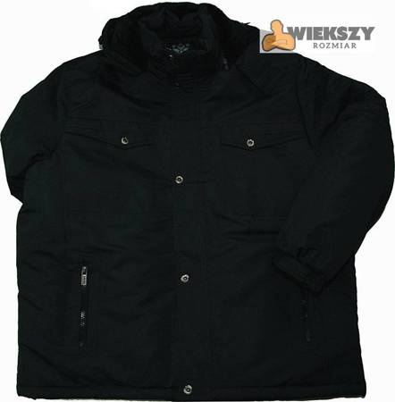 DUŻA Kurtka Zimowa 1036 Grafit