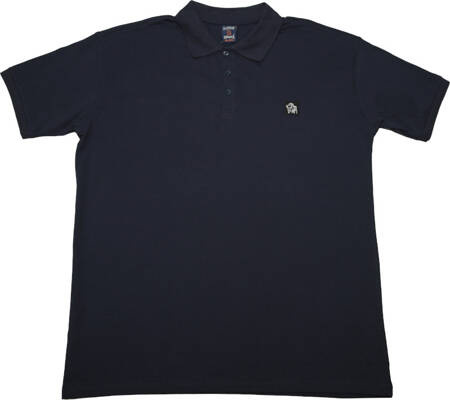 Duże Markowe Polo BH 7010 Granat