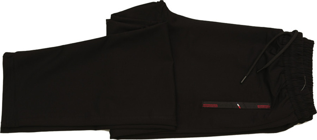 Duże Spodnie Dresowe Creative  Czarne