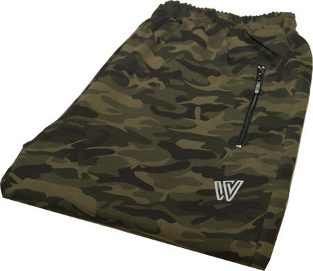 Duże Spodnie Dresowe FRX Moro