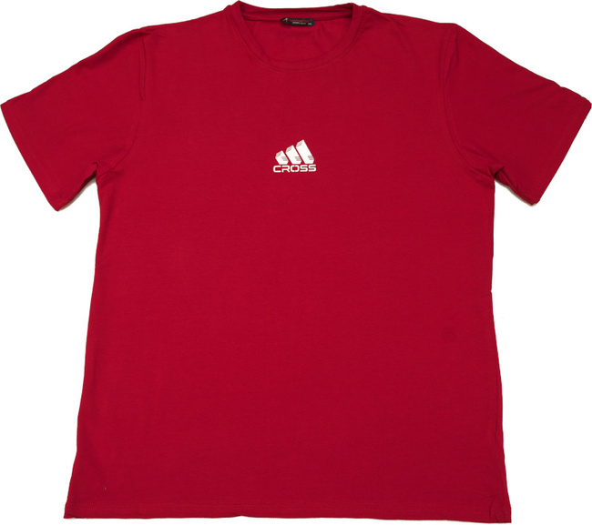Duży T-shirt Litt Star 5273 Bordo