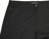 Duże Spodnie Chino VD605 Czarne