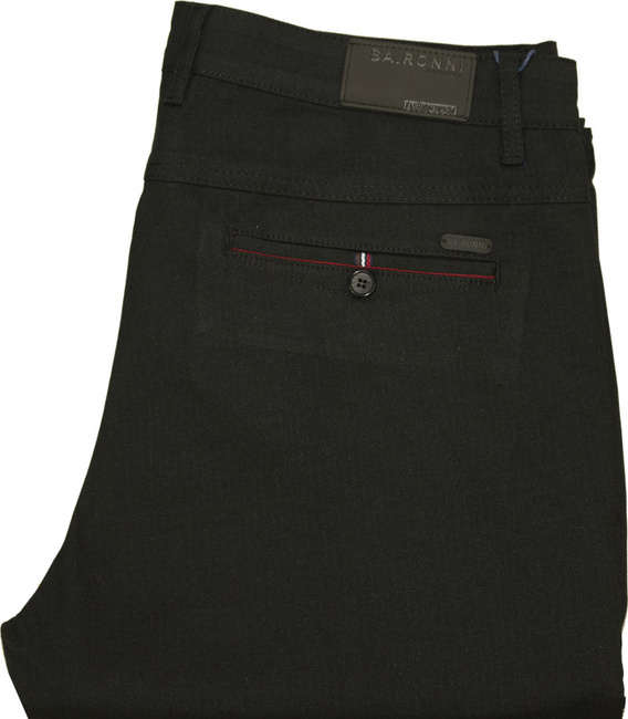 Duże Spodnie Chino VD605 Czarne