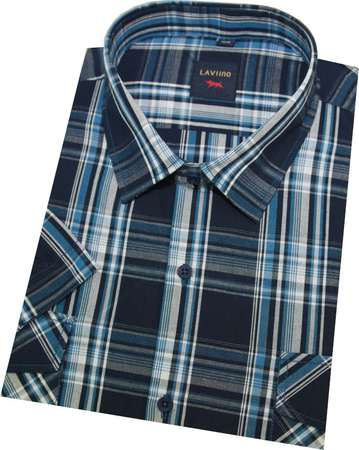 Duża Koszula Lato MGK206 Granat