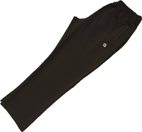 Ciepłe Spodnie Dresowe BH760 Czerń