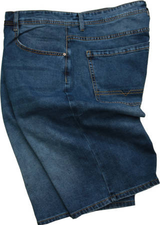 MARKOWE Duże Szorty GEMELLO Denim