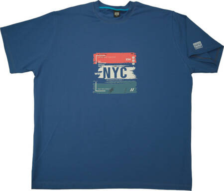 Duży T-shirt NYC E34 Jeans