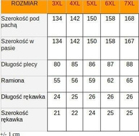 Duży T-shirt BH7026 Grafit