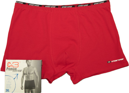 NADWYMIAROWE Bokserki 672 Red