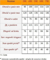 Ciepłe Spodnie Dresowe 761S Czarne