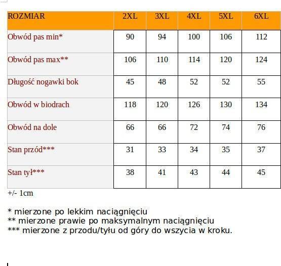 Duże szorty męskie MHM326 Black