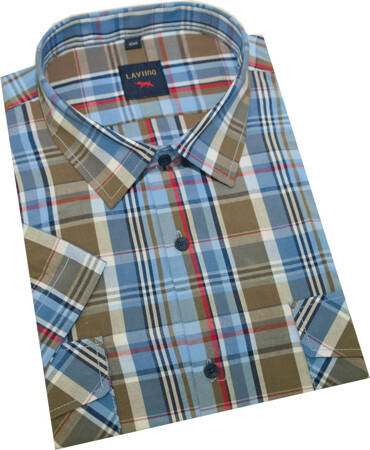 Duża Koszula Lato LV20 Błękit