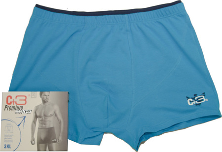 NADWYMIAROWE Bokserki 389 Blue