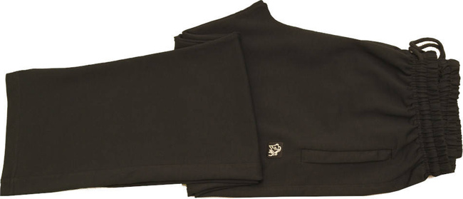 Ciepłe Spodnie Dresowe BH760 Czerń