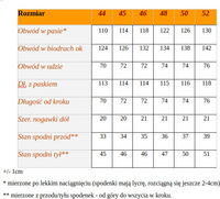 Duże Spodnie Jeans GEMELLO 7502 L32