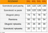 Duży T-shirt Litt Star 5273 Bordo