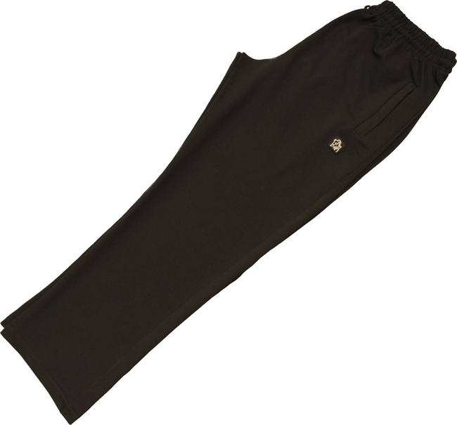 Ciepłe Spodnie Dresowe BH760 Czerń