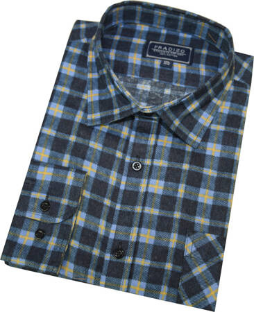 Duża Koszula Flanela 208 Yellow