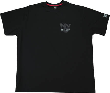 Duży T-shirt NYC Czarne