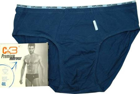 NADWYMIAROWE Slipy SME047 Niebieski