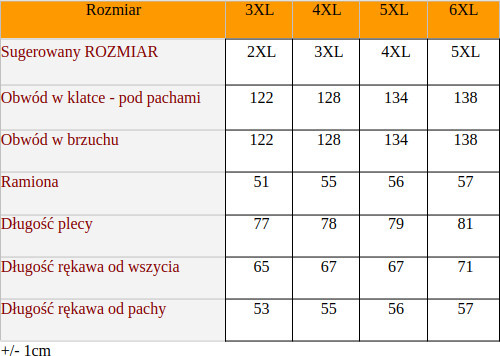 Duża Bluza Turecka Semall Bordo