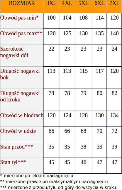 Duże Spodnie Dresowe WZ47 Czerń