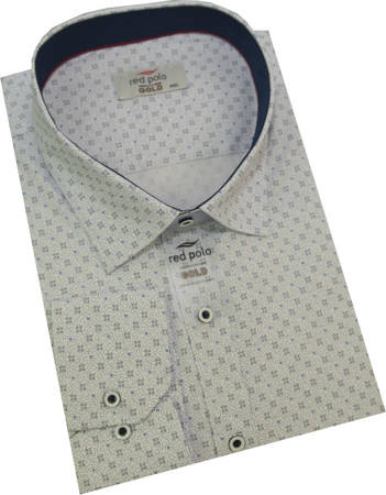 Duża KOSZULA RP 3776 Biel