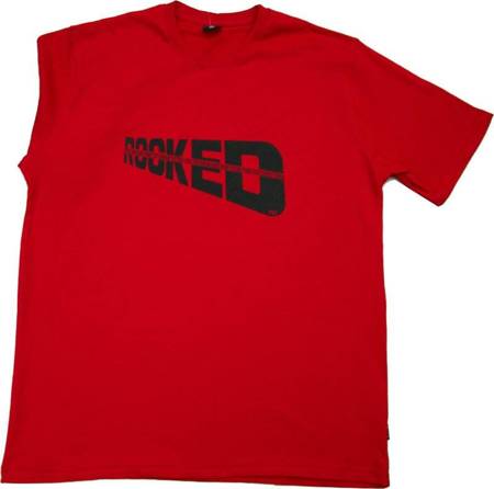 Duży T-shirt FRX ROCKED Czerwień