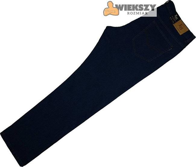 Duże Męskie Jeansy LS 41 Granat 
